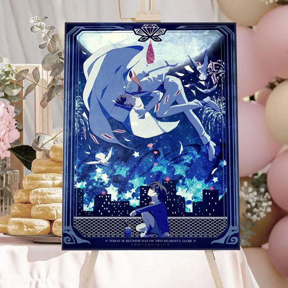 Anime Detective-Conan Poster HD Art Sticky Wall Waterproof Home Anime Movie Singer Living Room Bedroom Bar Aesthetic Decoration