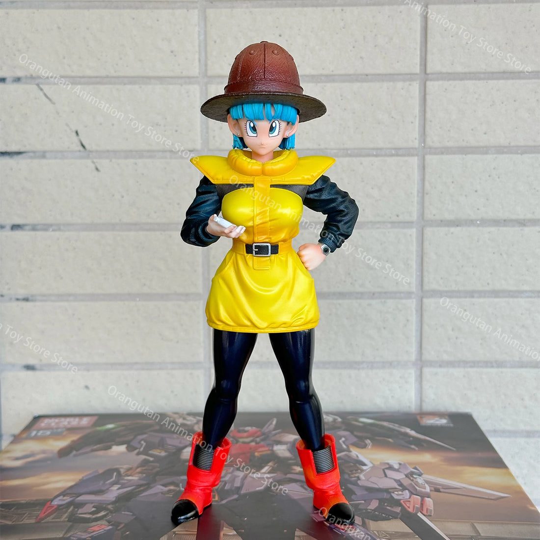 23 CM Anime Dragon Ball Z Bulma Beautiful Girl Bulma Movable Model PVC Statue Collectible Model Toys For Children Gifts