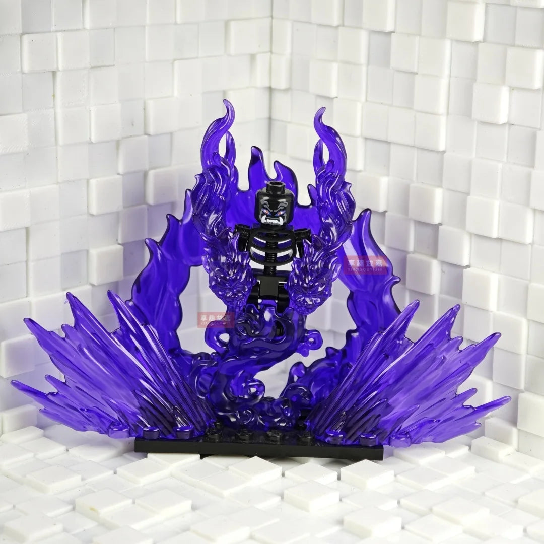 Halloween Skeleton Army Mini Doll MOC Building Blocks DIY Assembled Building Blocks Character Doll Skeleton Horse Ornaments Toy