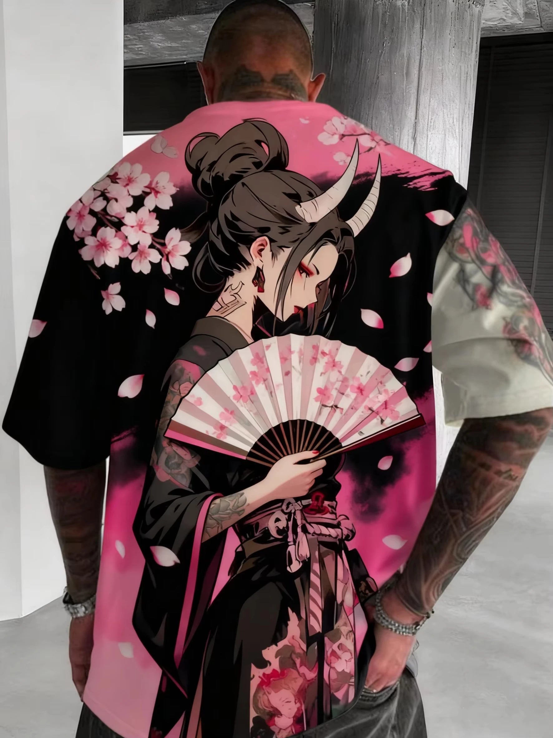3D Print Japanese Anime Girl T-Shirt
