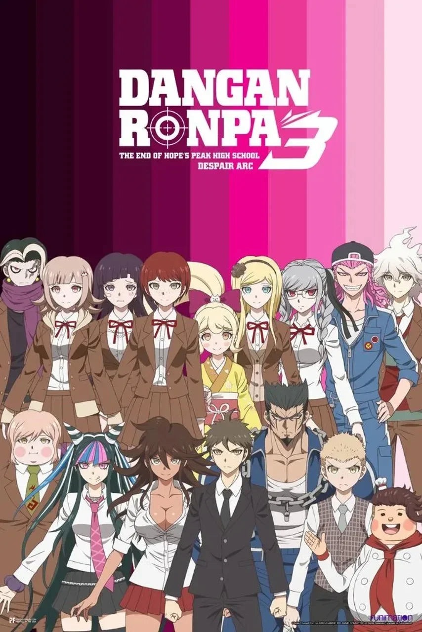 Classic Anime Game Series Danganronpa Aesthetic Canvas Painting Posters and Prints Wall Art Picture For Living Room Decoration