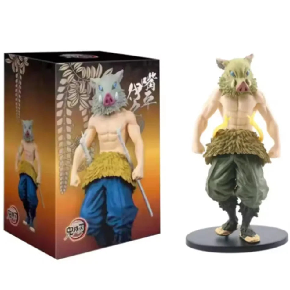 Demon Slayer Anime Character Figurine Model, Desktop Display Ornament, Premium Collectible Gift for Anime Enthusiasts
