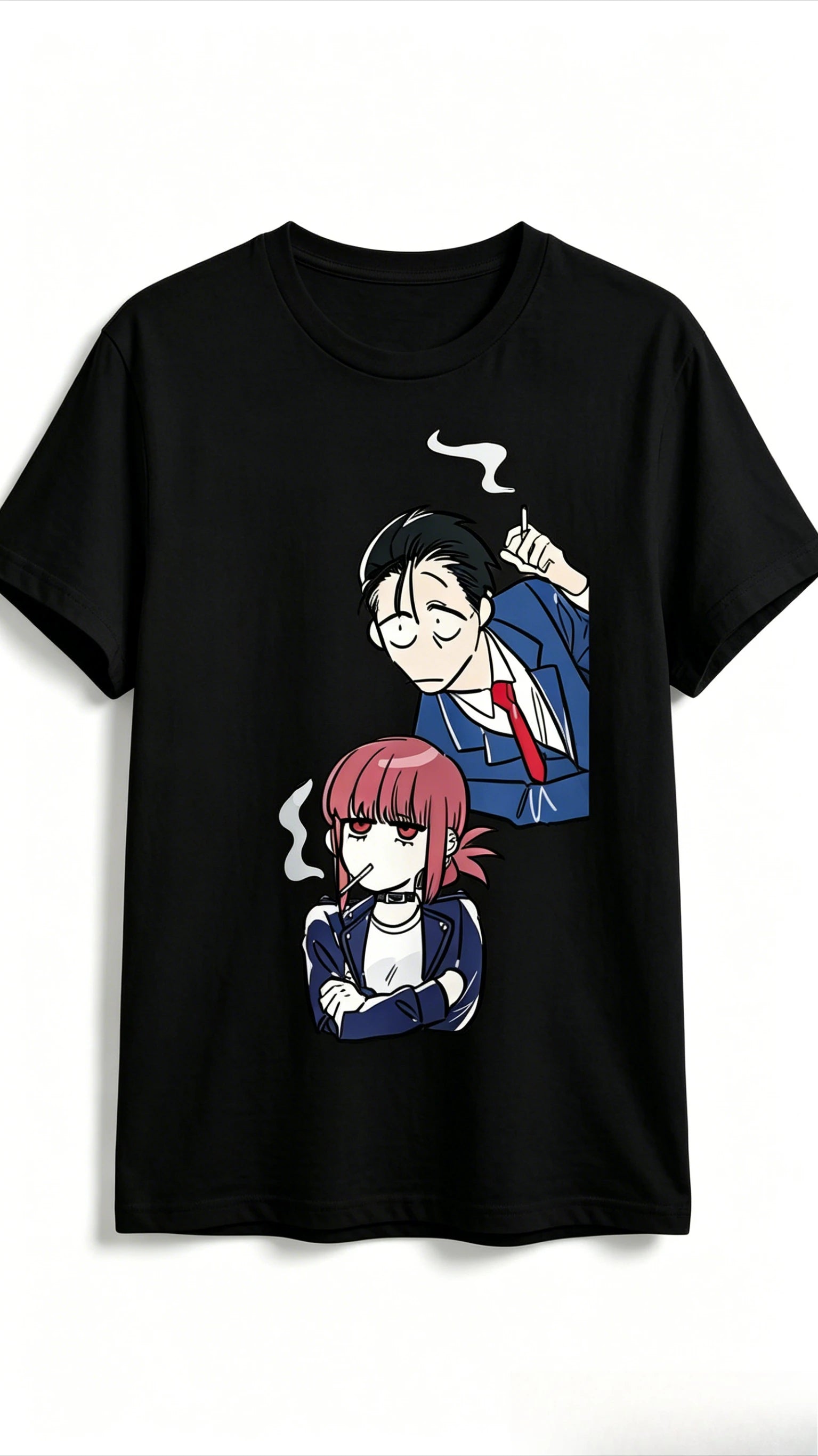 A T-shirt for Sasaki and Yamada, Who Smoke At The Back Door of A Supermarket. Unisex Popular Anime Lovers Gift 2026 Summer