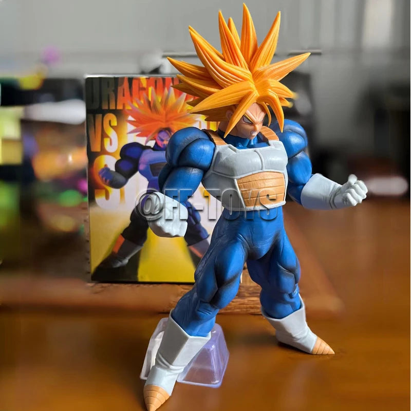 In Stock 25cm Anime Dragon Ball Z Super Trunks Action Figure PVC Super Saiyan Gotenk Figures Collection Model Toy Gifts