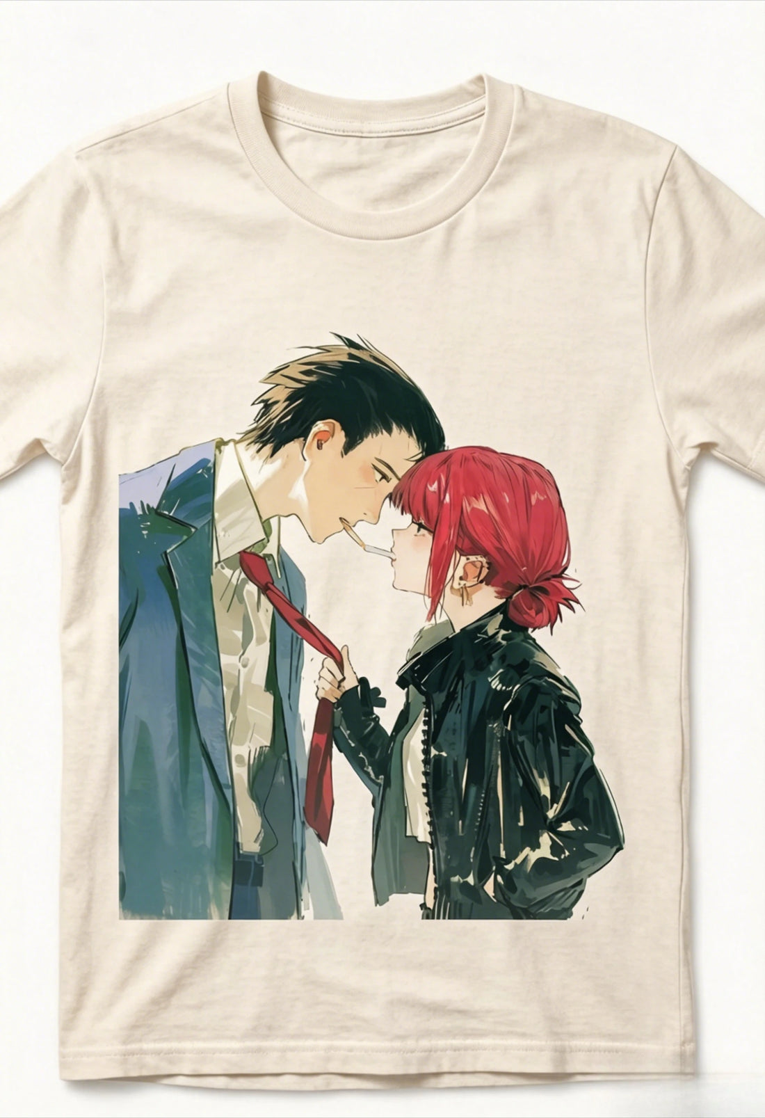 A T-shirt for Sasaki and Yamada, Who Smoke At The Back Door of A Supermarket. Unisex Popular Anime Lovers Gift 2026 Summer