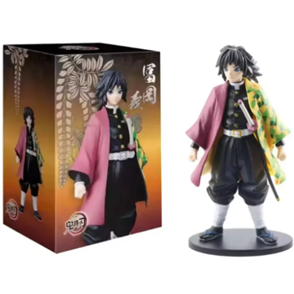 Demon Slayer Anime Character Figurine Model, Desktop Display Ornament, Premium Collectible Gift for Anime Enthusiasts
