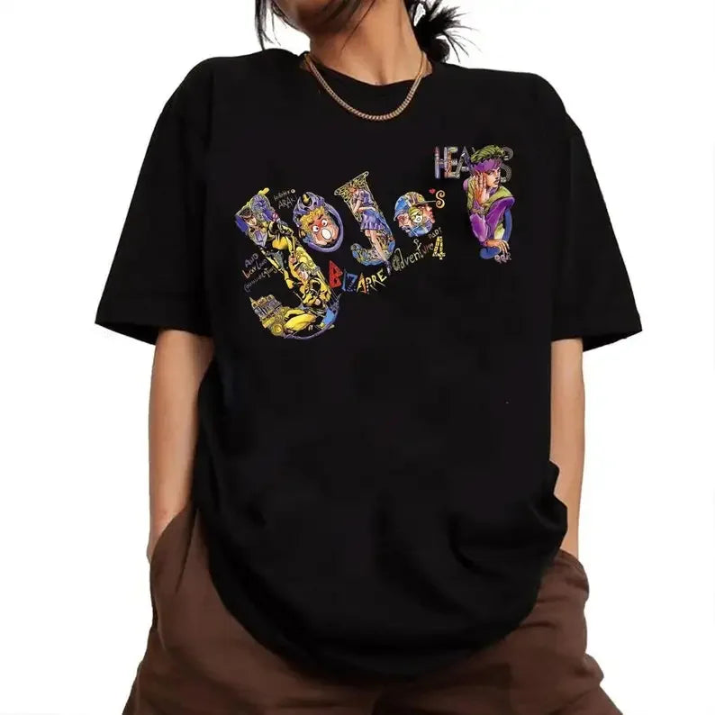 Anime JJ's Bizarre Adventure T-Shirt, Anime T-Shirt