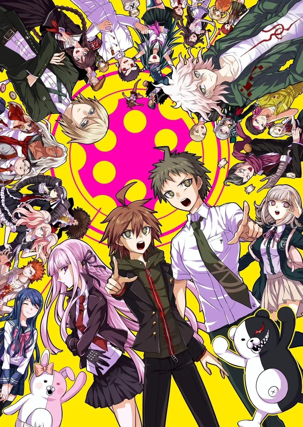 Classic Anime Game Series Danganronpa Aesthetic Canvas Painting Posters and Prints Wall Art Picture For Living Room Decoration