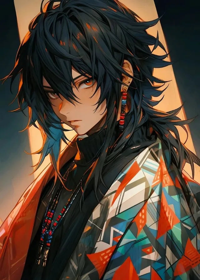Demon Japanese Popular Classics Anime Character Posters Canvas Printing Wall Art Picture for Living Room Home Decor Gifts