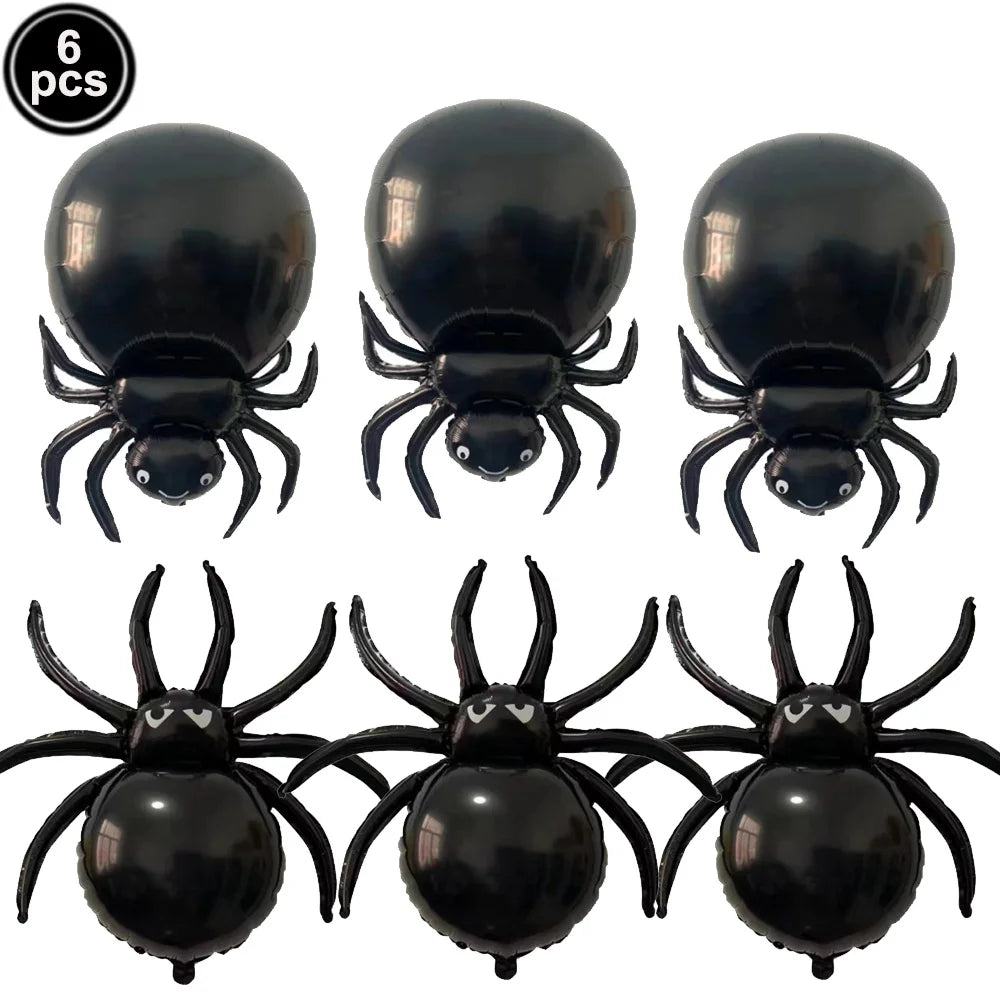 Large Halloween Standing Foil Balloons Haunted House Castle Skull Coffin Witch Mylar Balloon Halloween Party Decoration Balloon