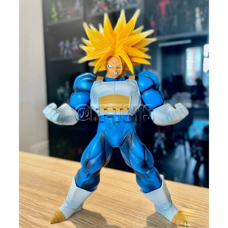 In Stock 25cm Anime Dragon Ball Z Super Trunks Action Figure PVC Super Saiyan Gotenk Figures Collection Model Toy Gifts