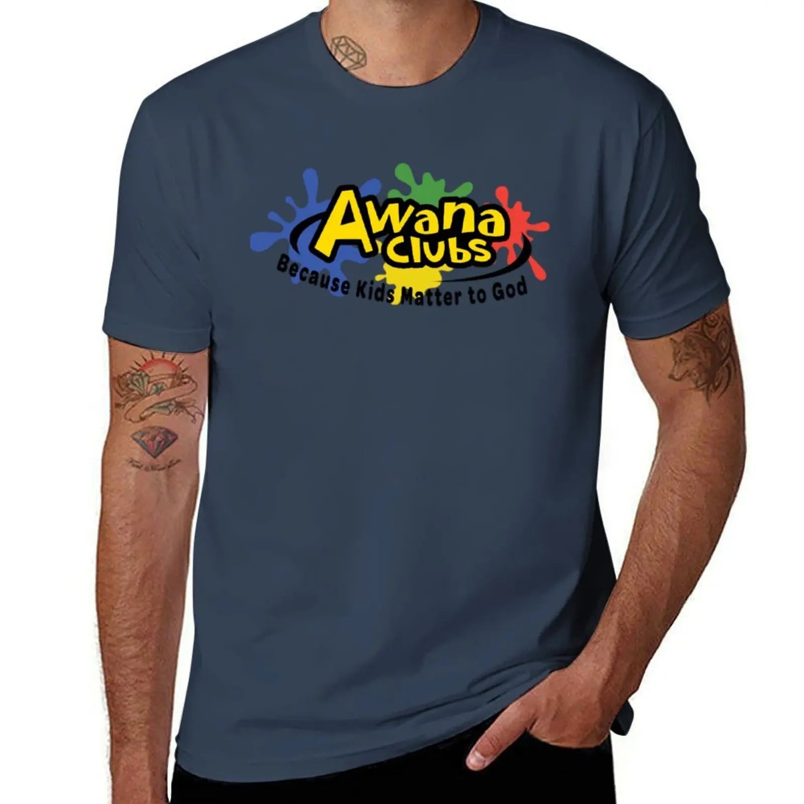 awana club T-Shirt graphic t shirts for man anime t shirts for man T-Shirt