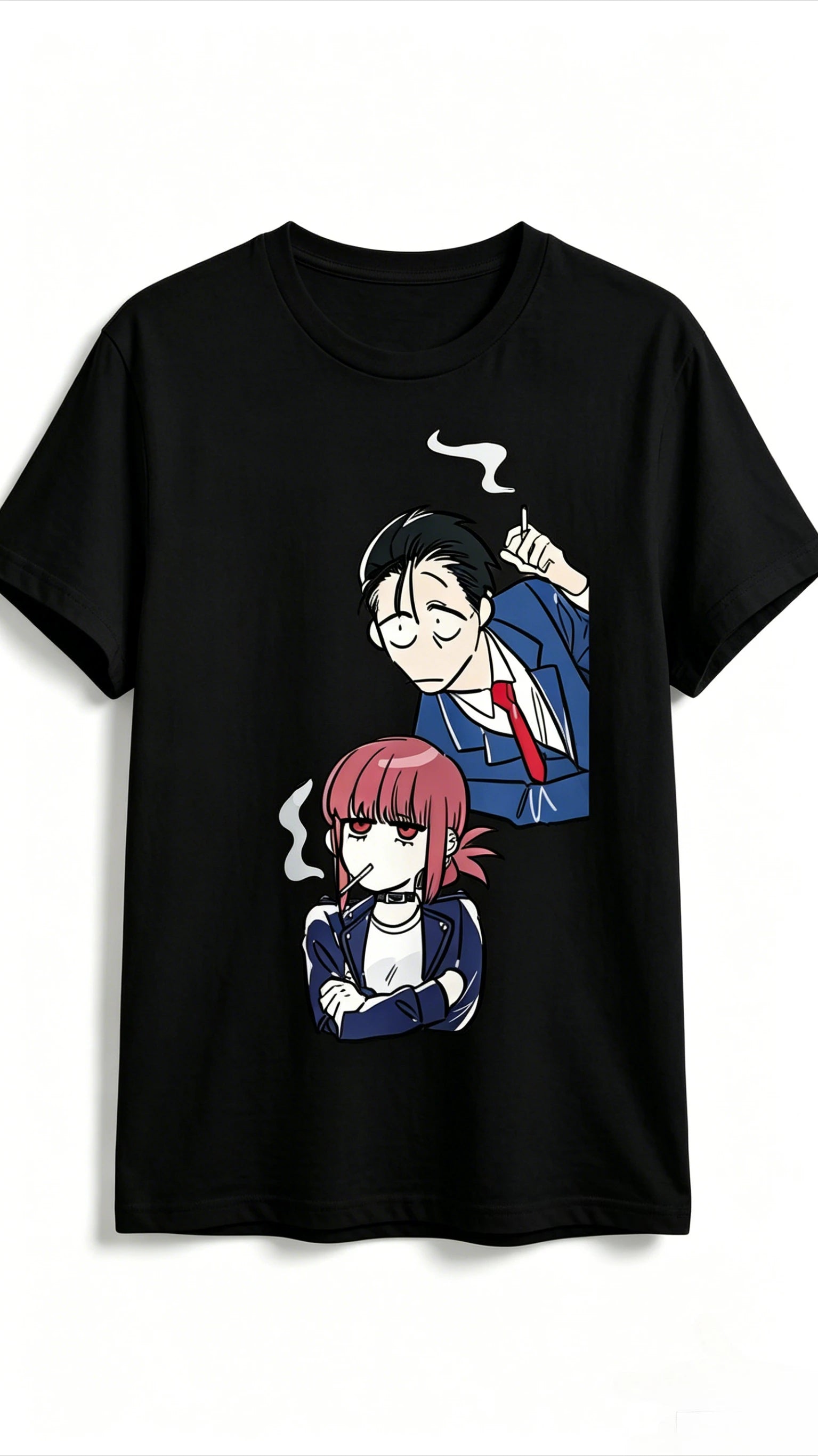 A T-shirt for Sasaki and Yamada, Who Smoke At The Back Door of A Supermarket. Unisex Popular Anime Lovers Gift 2026 Summer