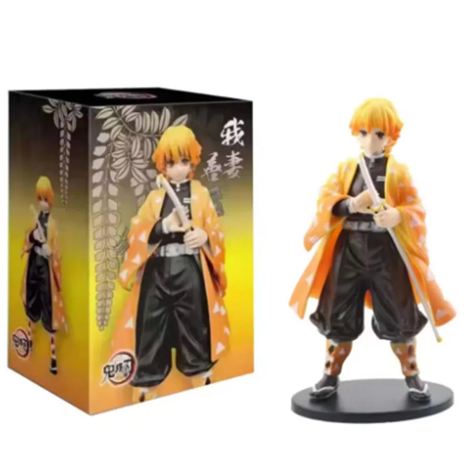 Demon Slayer Anime Character Figurine Model, Desktop Display Ornament, Premium Collectible Gift for Anime Enthusiasts