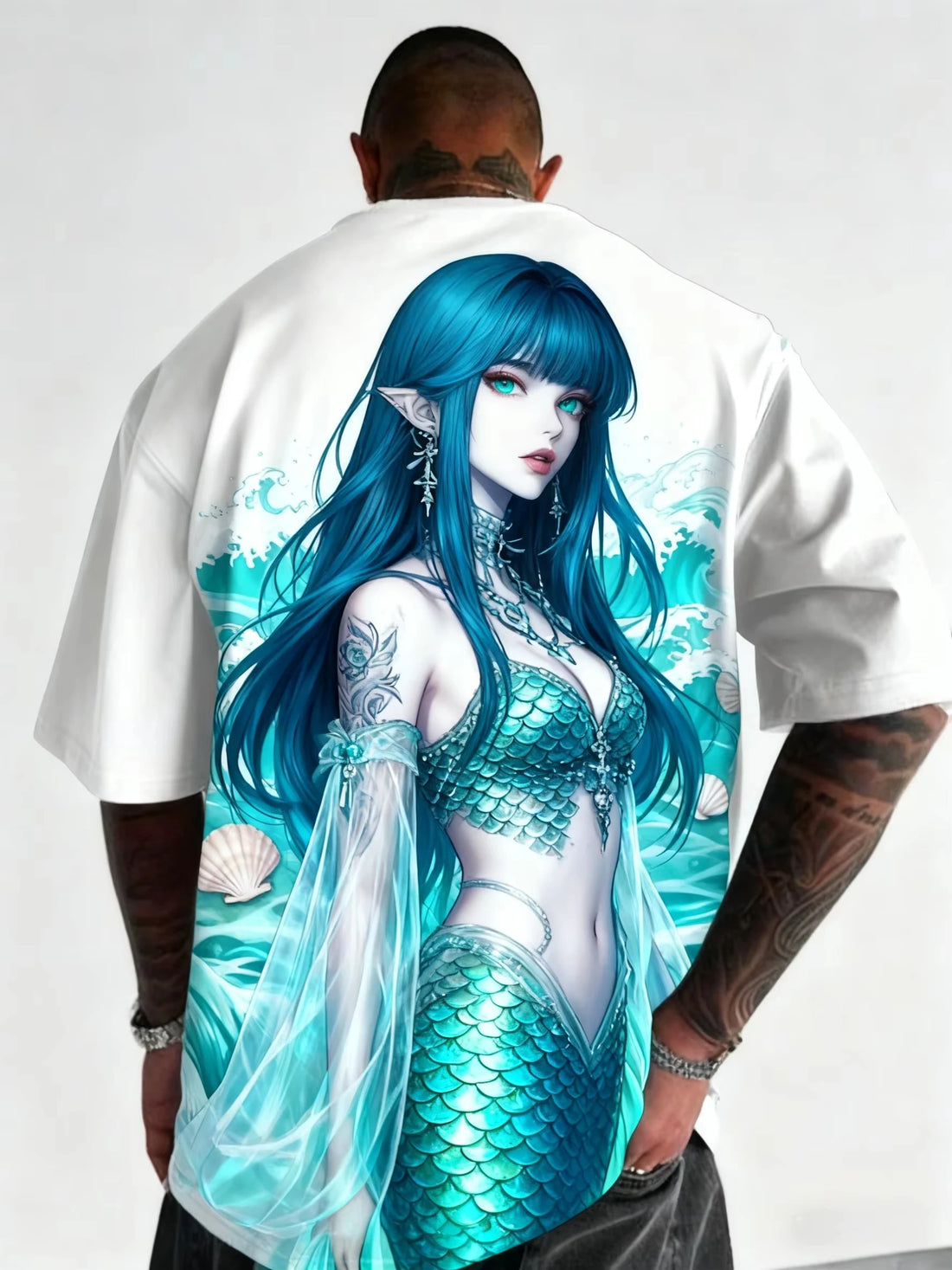 3D Print Japanese Anime Girl T-Shirt