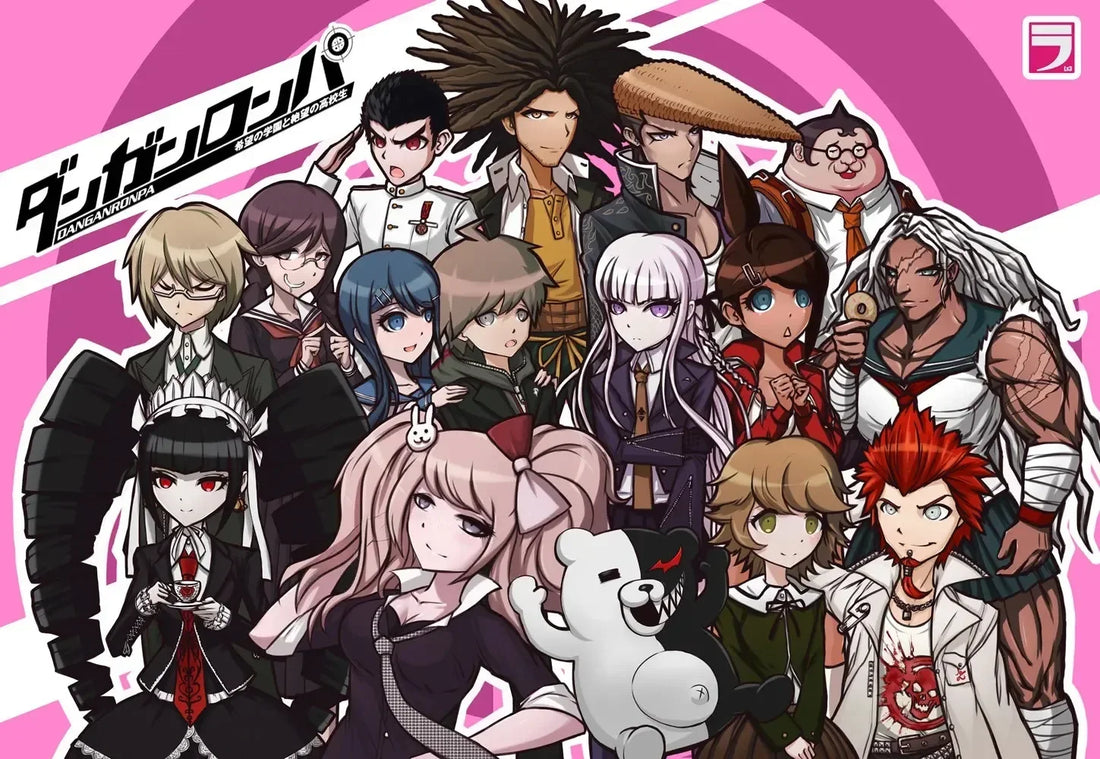 Classic Anime Game Series Danganronpa Aesthetic Canvas Painting Posters and Prints Wall Art Picture For Living Room Decoration