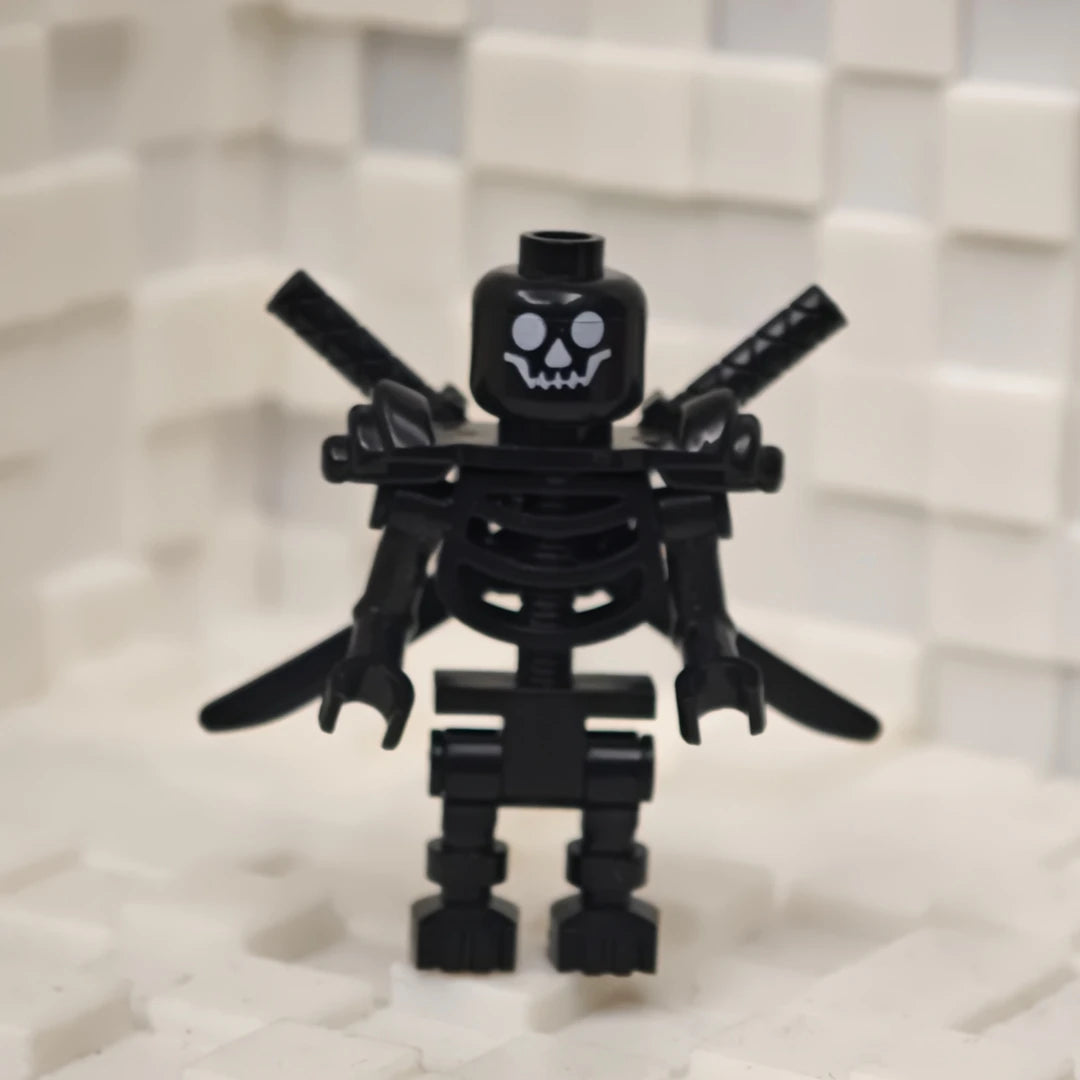 Halloween Skeleton Army Mini Doll MOC Building Blocks DIY Assembled Building Blocks Character Doll Skeleton Horse Ornaments Toy