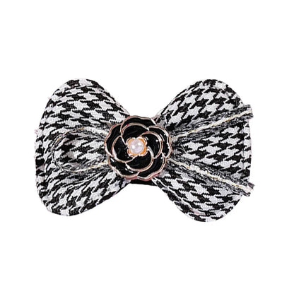 Doll Clothes Labubu Clothes Designer Black and White Plaid Dress Bow Set DIY Labubu Accessories Ropa Labubu