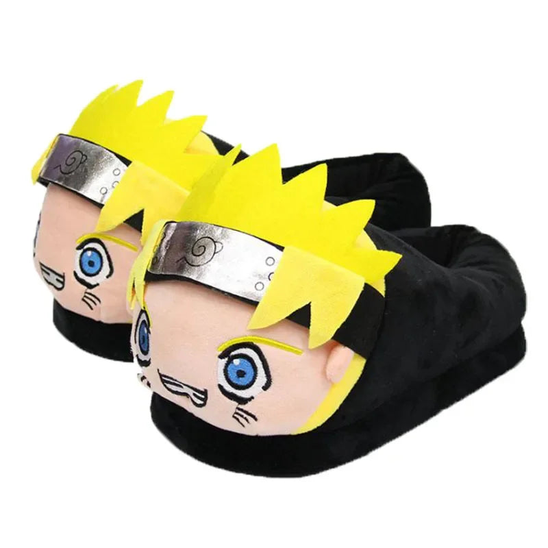 NEW 28cm Anime Uzumaki Slipper Cartoon Cosplay Costume Shoes Men Women Couple Indoor Home Winter Warm Slipper gift
