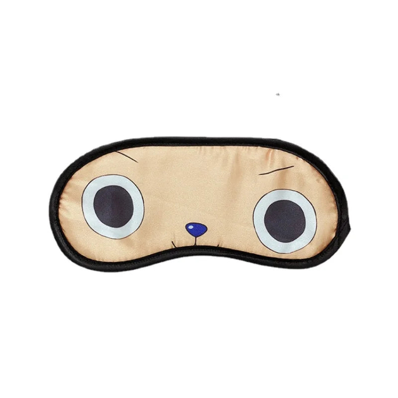 Anime ONE PIECE Luffy Tony Tony Chopper Roronoa ZoroPortgas-D- Ace blackout sleep protection eye mask Christmas birthday gift
