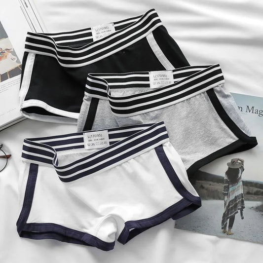 Low Waist Boxer Panties for Women, Comfortable and Breathable Underwear, Ladies Pants, Intimate Lingerie, Female Boxer, Sport, 1