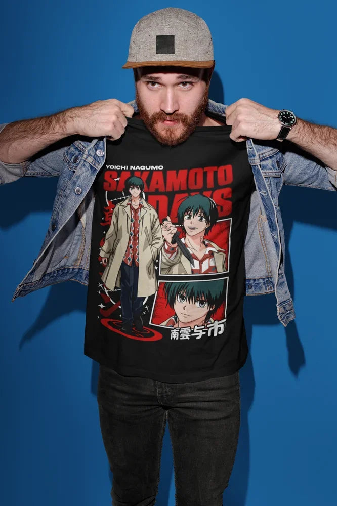 Nagumo Sakamoto T-Shirt Days Taro Sakamoto Days Shin Girl Gift ShirtAll Size