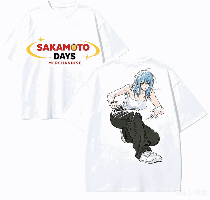 SAKAMOTO DAYS Anime Lover T-shirt Harajuku Cotton New Model High Street Fashion Oversized Unisex Comfortable Sleeves hot product