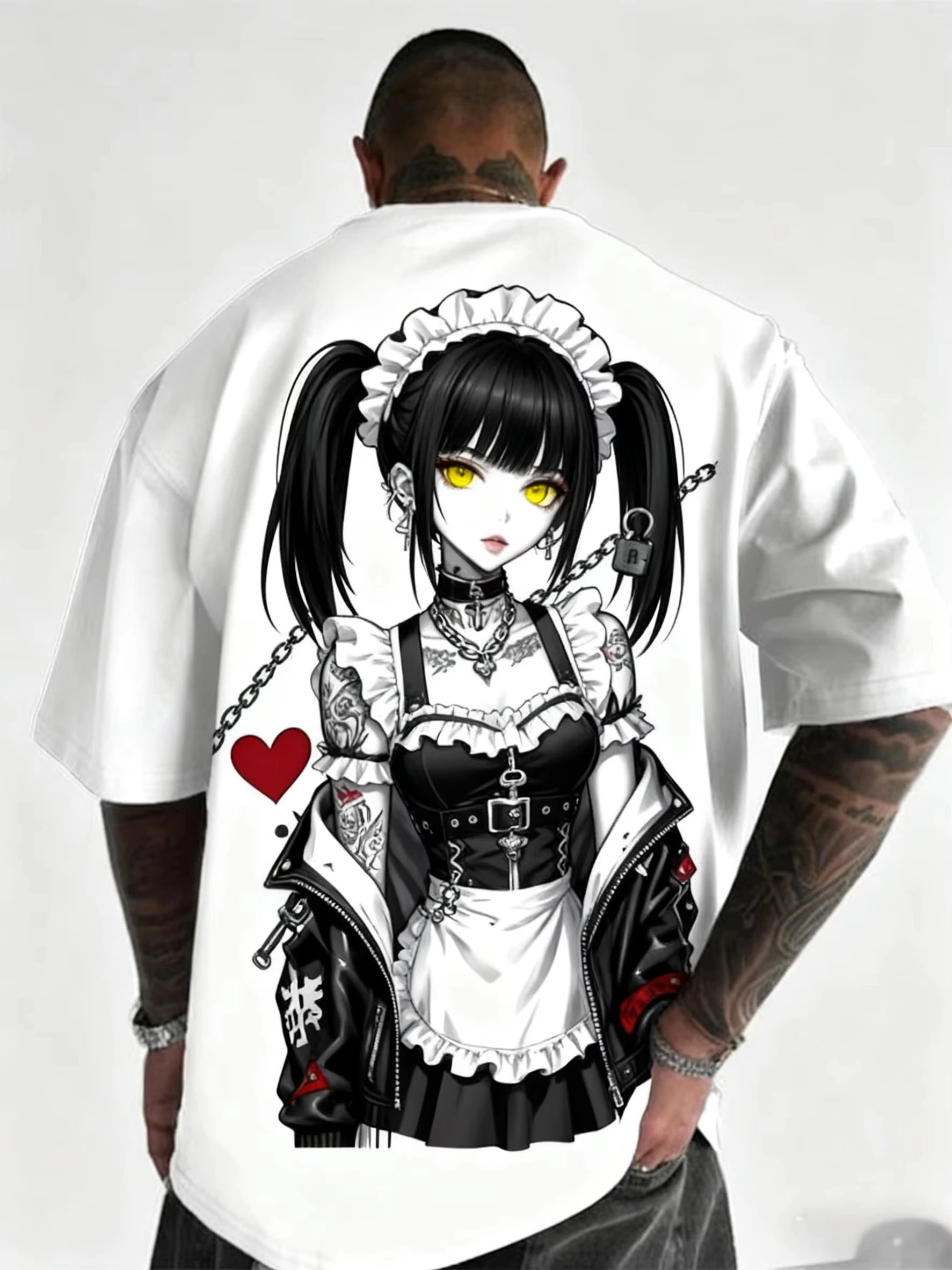 3D Print Japanese Anime Girl T-Shirt