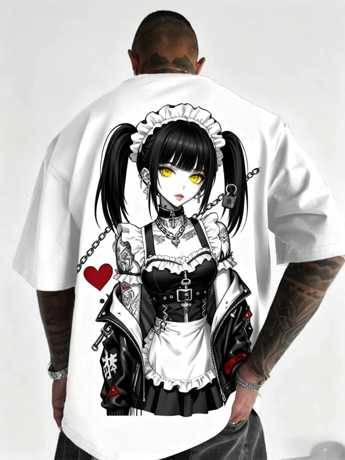 3D Print Japanese Anime Girl T-Shirt