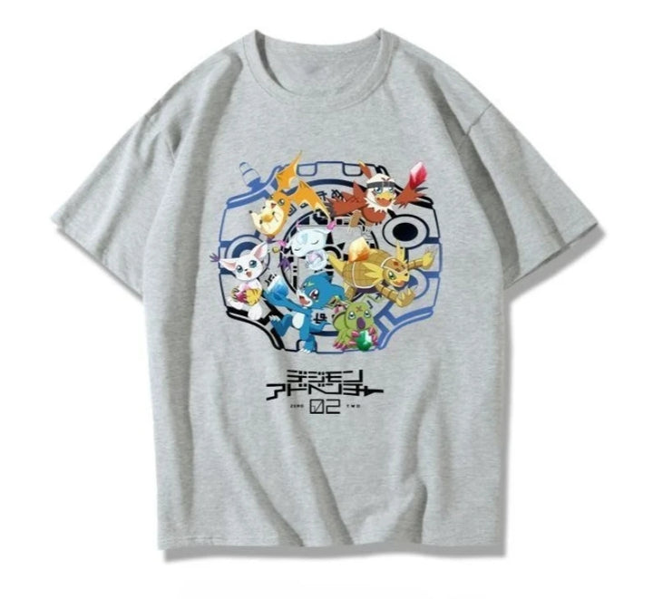 Digital Baby Adventure Anime Tee