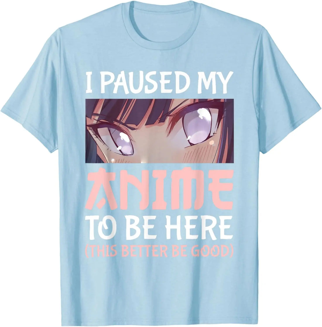 Otaku Anime Graphic Cotton T-Shirt