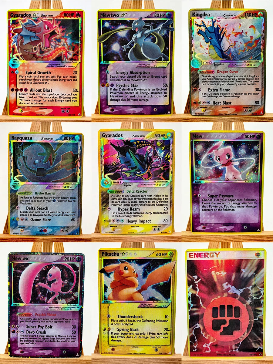 PTCG English Lugia Mew Lillie Toys Hobbies Hobby Collectibles Game Collection Anime Cards