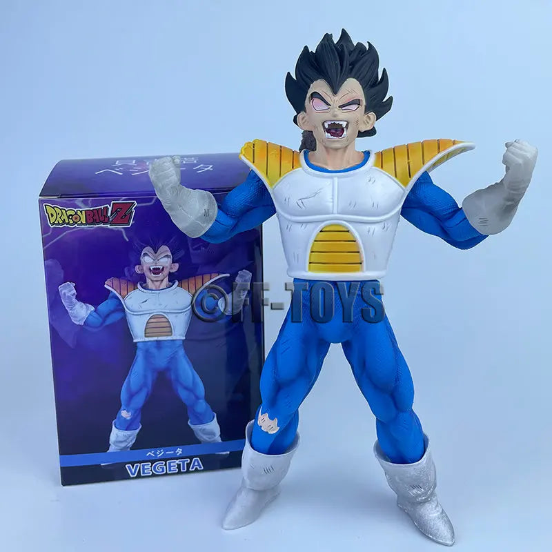 Anime Dragon Ball Z Vegeta Figure Vegeta Transformation Ozaru Action Figures 21CM PVC Statue Collection Model Toys Gifts