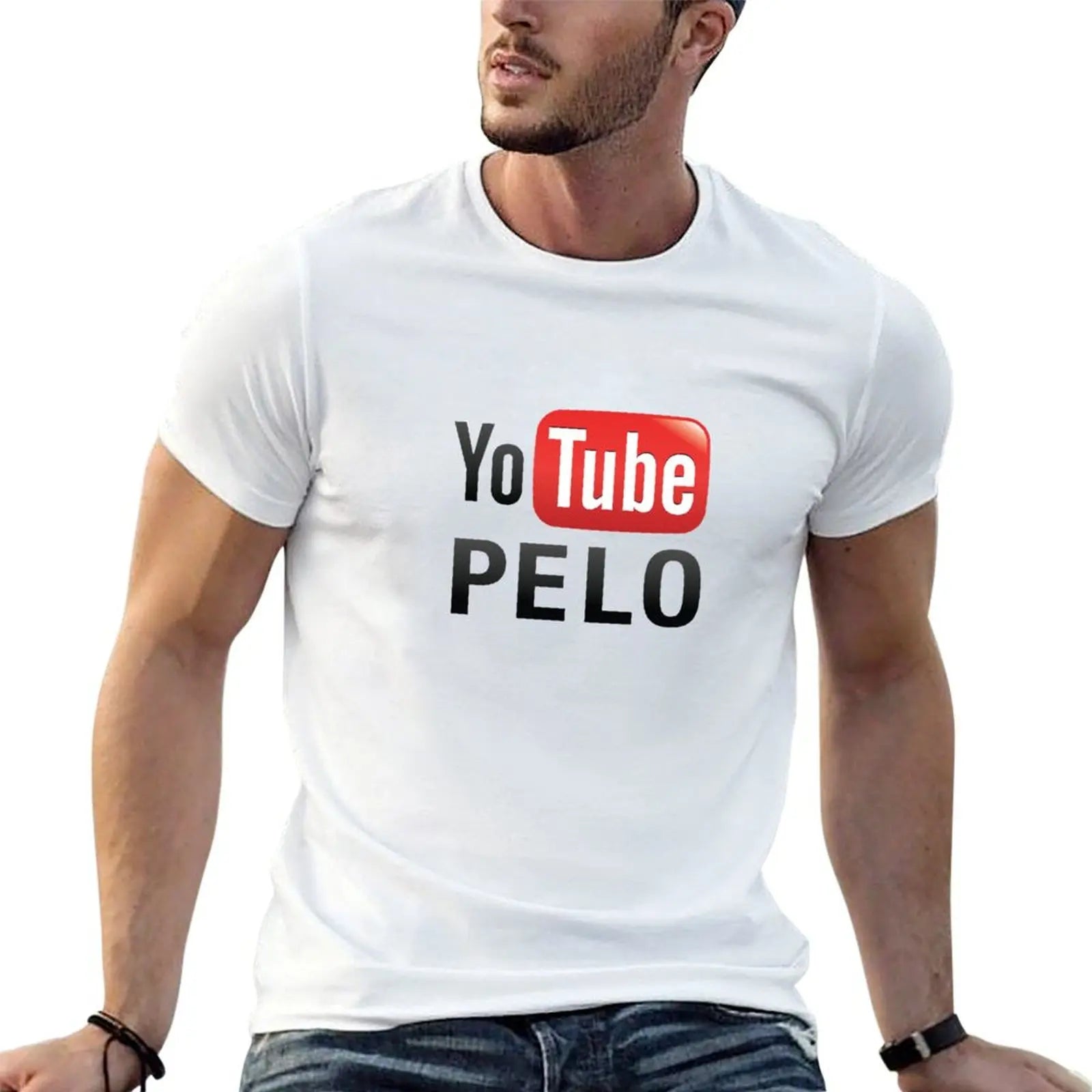 T-Shirt oversize - t shirts t Pelo anime shirts Yo Tube Design Funny Latino man for anime