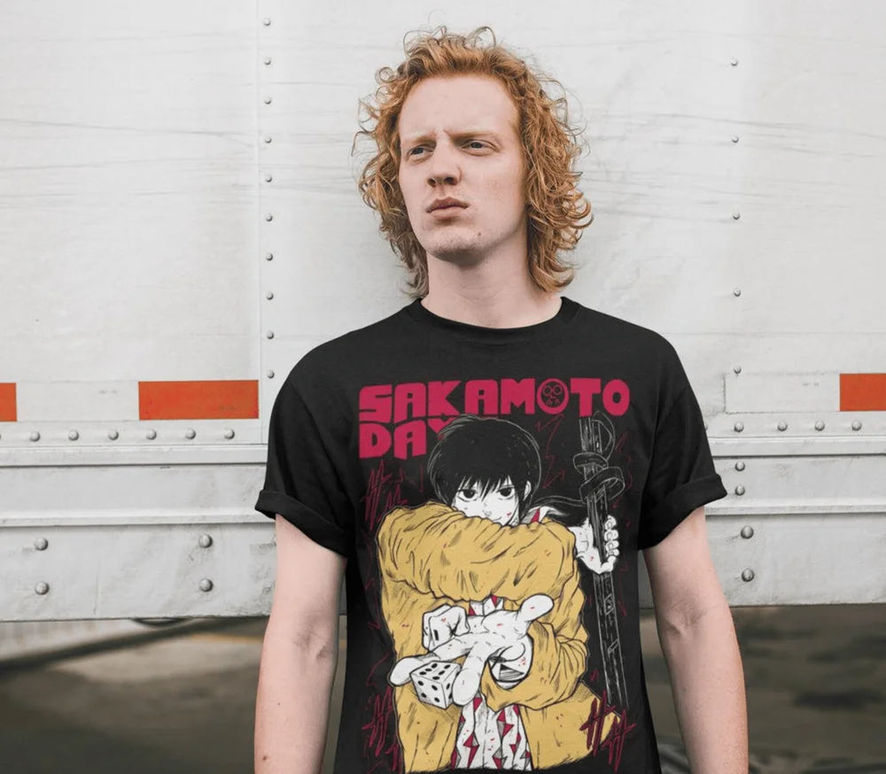Nagumo Sakamoto Days T-Shirt Sakamoto Days Taro Sakamoto Anime Shirt All Size