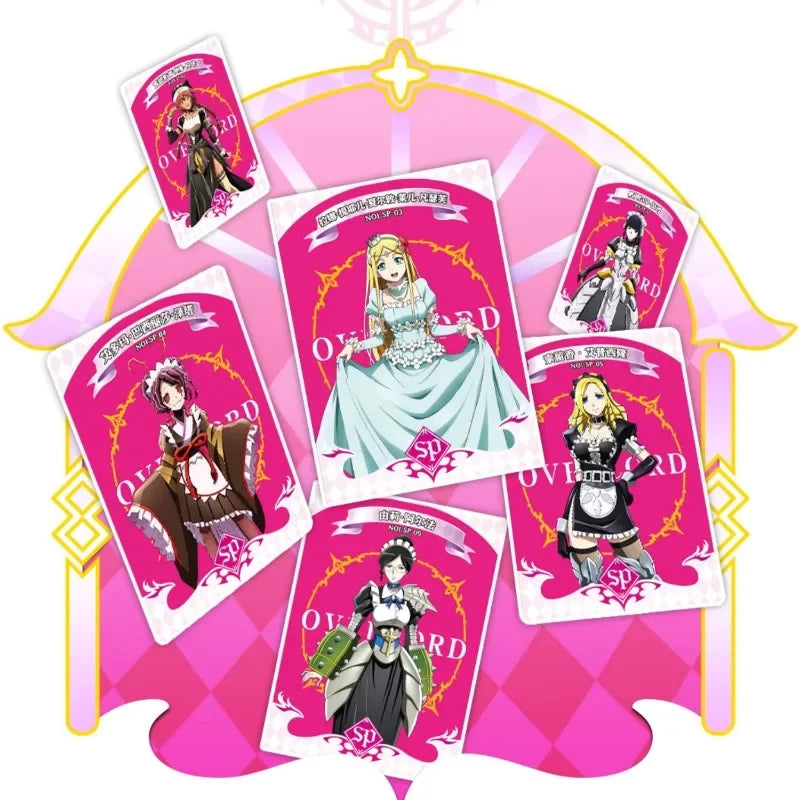 KADONG Official OVERLORD Anime Trading Cards Wave 1 Ainz Albedo Shalltear Demiurge Cocytus Premium Collectible Cards For Fans