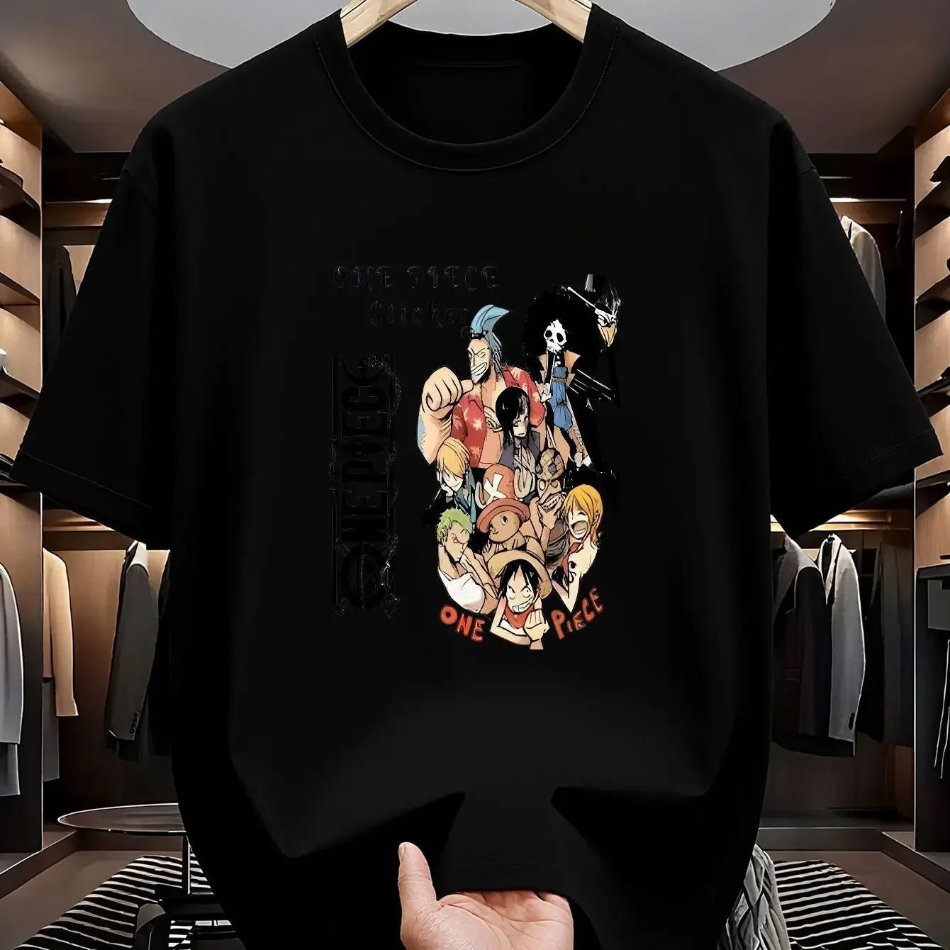 Anime Style Men'S T-Shirt - Fashionable  Unique Character Print Showcasing Charm - Lightweight  Summer Street Fashion Clothing