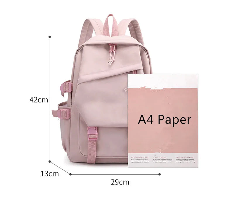 Arknights Backpack with Pain Pack Badge Set Anime Bag Teenagers Schoolbag Students Book Travel Bag Girl Boy Cosplay