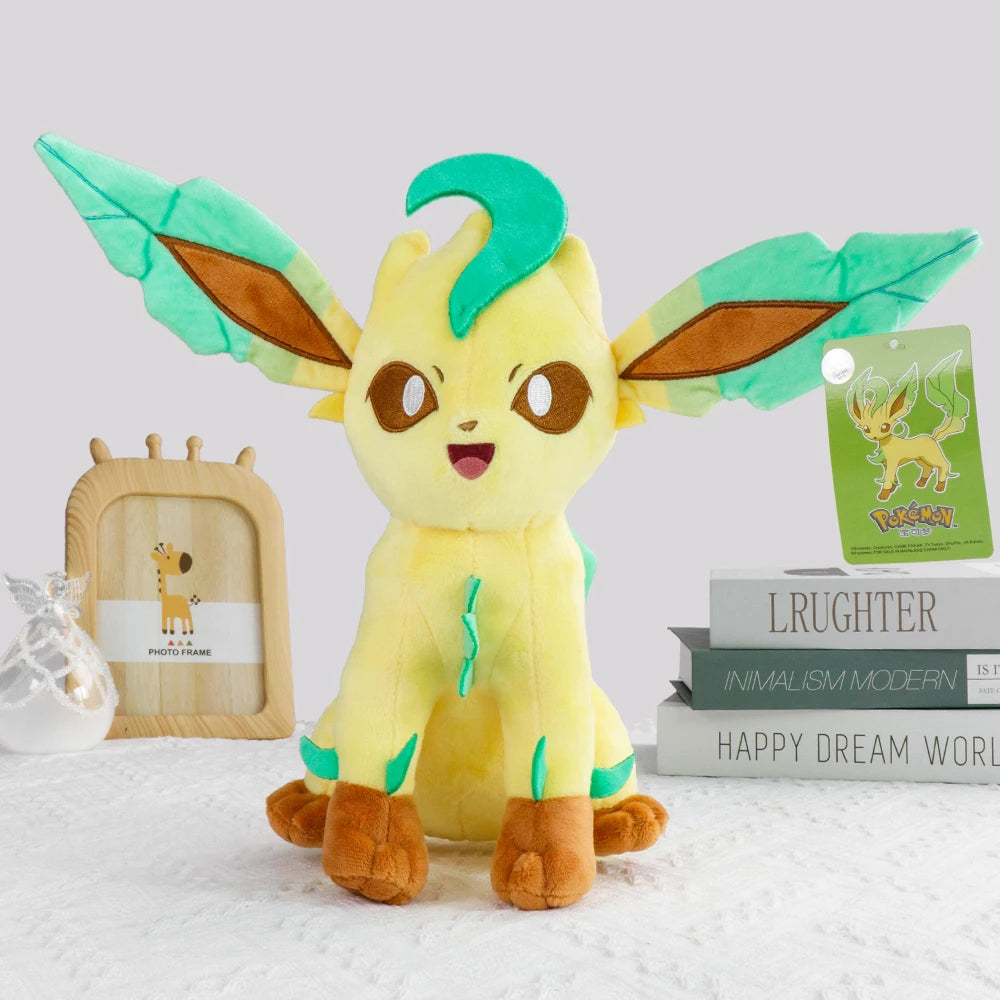 POKEMON Original Big Size Eevee Umbreon Sylveon Leafeon Espeon Glaceon Plush Toy Anime Stuff Doll Collection Kawaii Gift for Kid