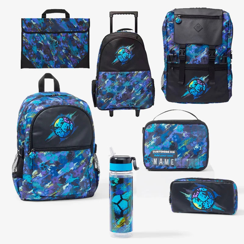 Australian backpack, cartoon backpack for elementary school students, large capacity backpack, children's outdoor leisure bag