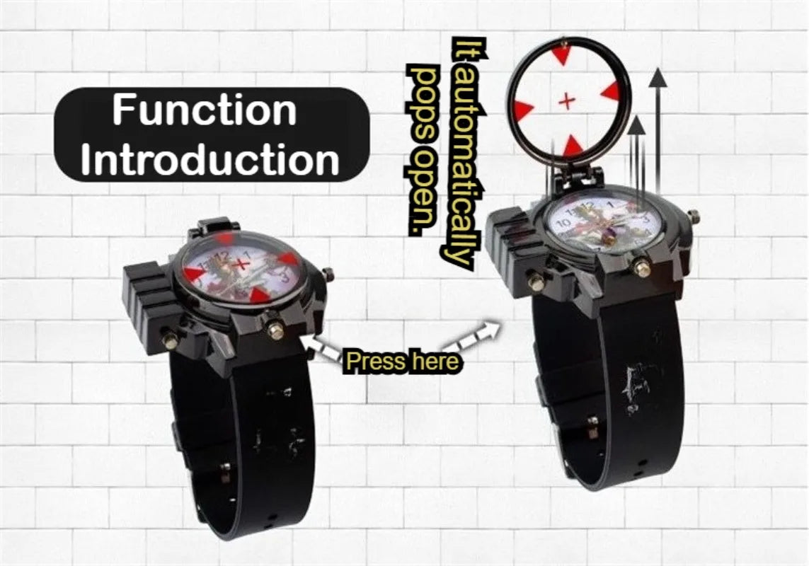 Anime Detective Conan Laser Children's Cartoon Watch