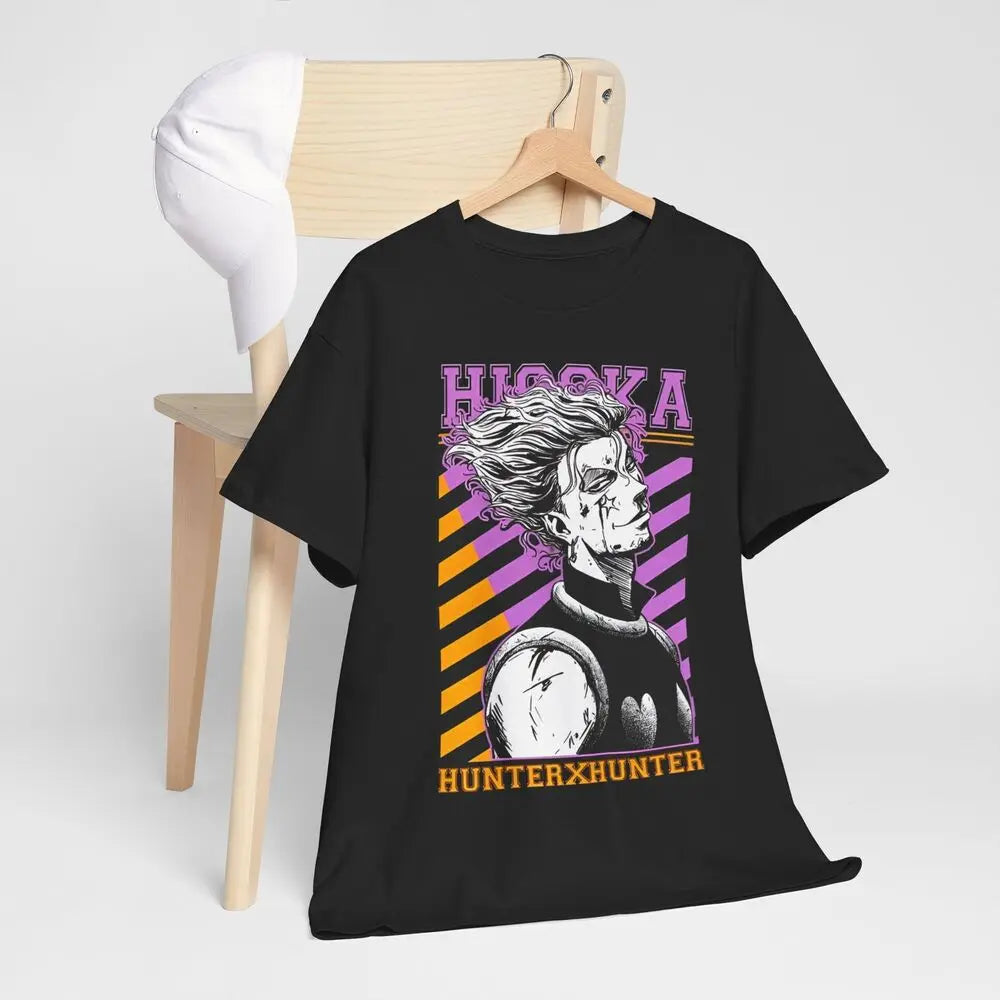 Hunter X Hunter T-shirt, Inspired Anime Hisoka T-shirt Black- Anime Gift