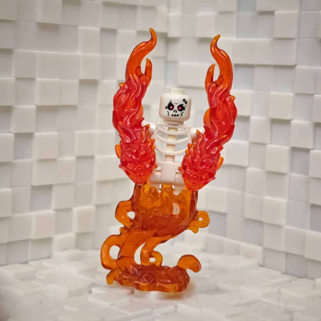 Halloween Skeleton Army Mini Doll MOC Building Blocks DIY Assembled Building Blocks Character Doll Skeleton Horse Ornaments Toy