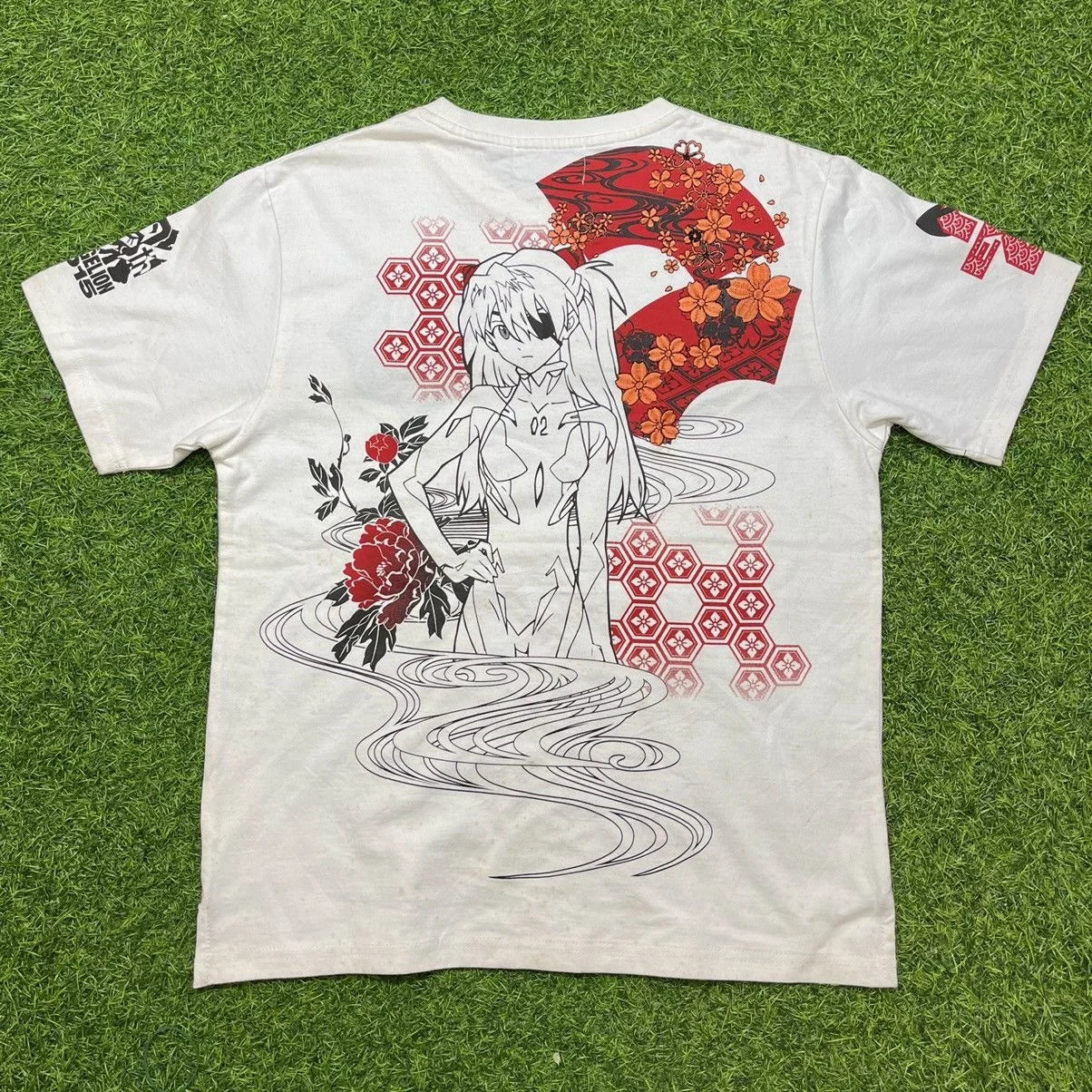 Anime-style Asuka From *Neon Genesis Evangelion* Casual 3D Print T-shirt - Bandai Anime Fan Role-Playing Casual Quick-Drying Top