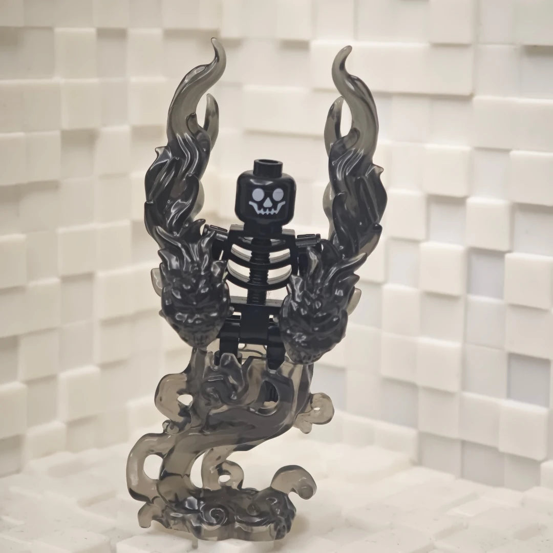 Halloween Skeleton Army Mini Doll MOC Building Blocks DIY Assembled Building Blocks Character Doll Skeleton Horse Ornaments Toy