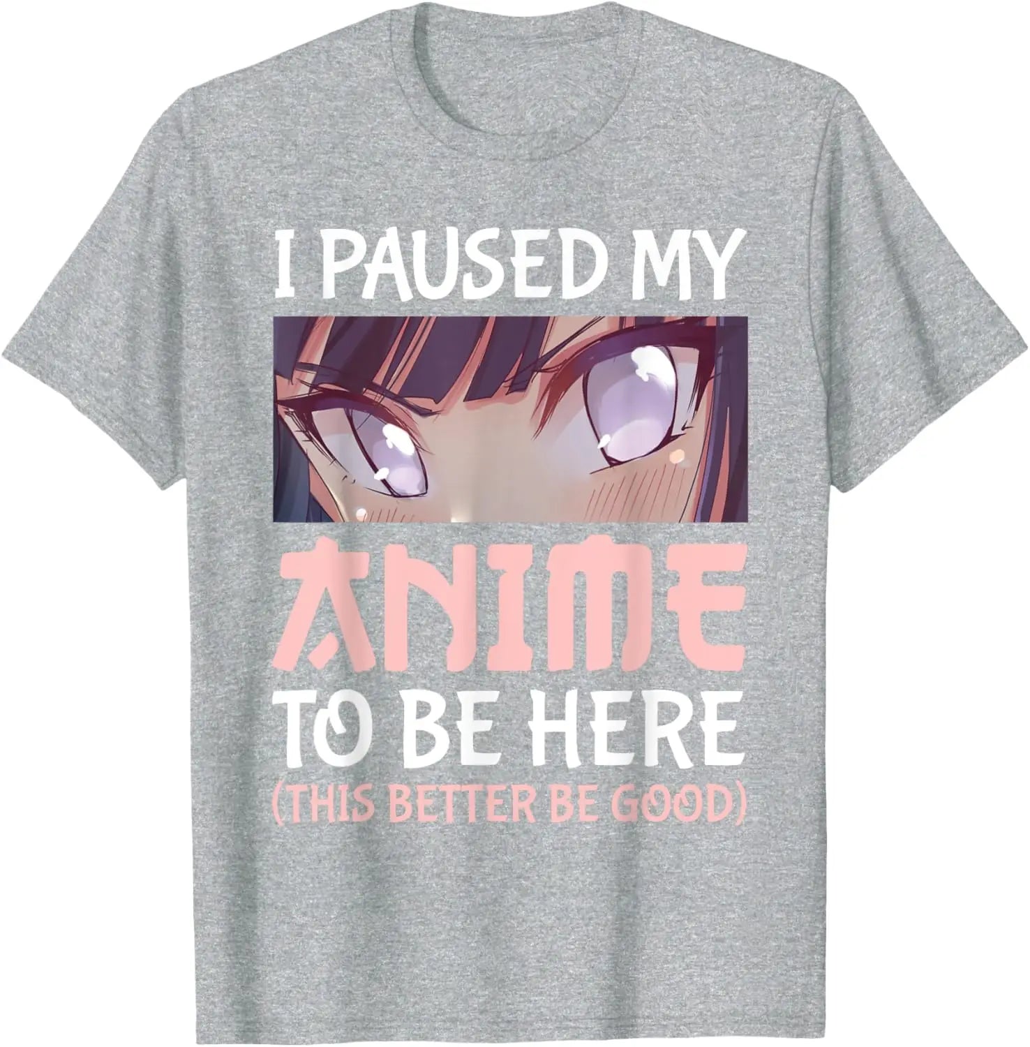 Otaku Anime Graphic Cotton T-Shirt