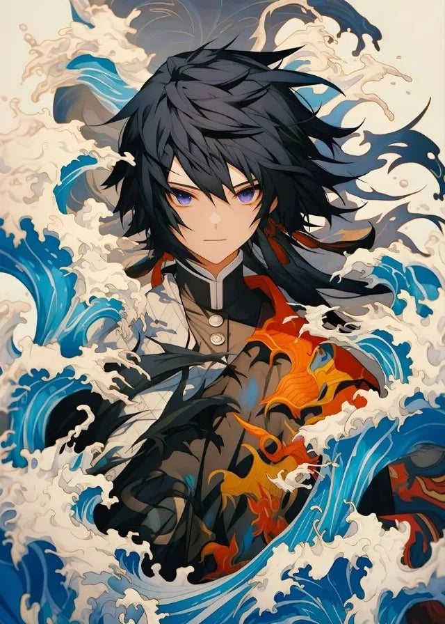 Demon Japanese Popular Classics Anime Character Posters Canvas Printing Wall Art Picture for Living Room Home Decor Gifts