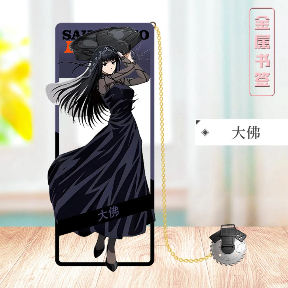 SAKAMOTO DAYS Metal Bookmark Sakamoto Taro Asakura Shin Shaotang Ru Heisuke Mashimo Osaragi Anime Props Cards Accessories Gifts