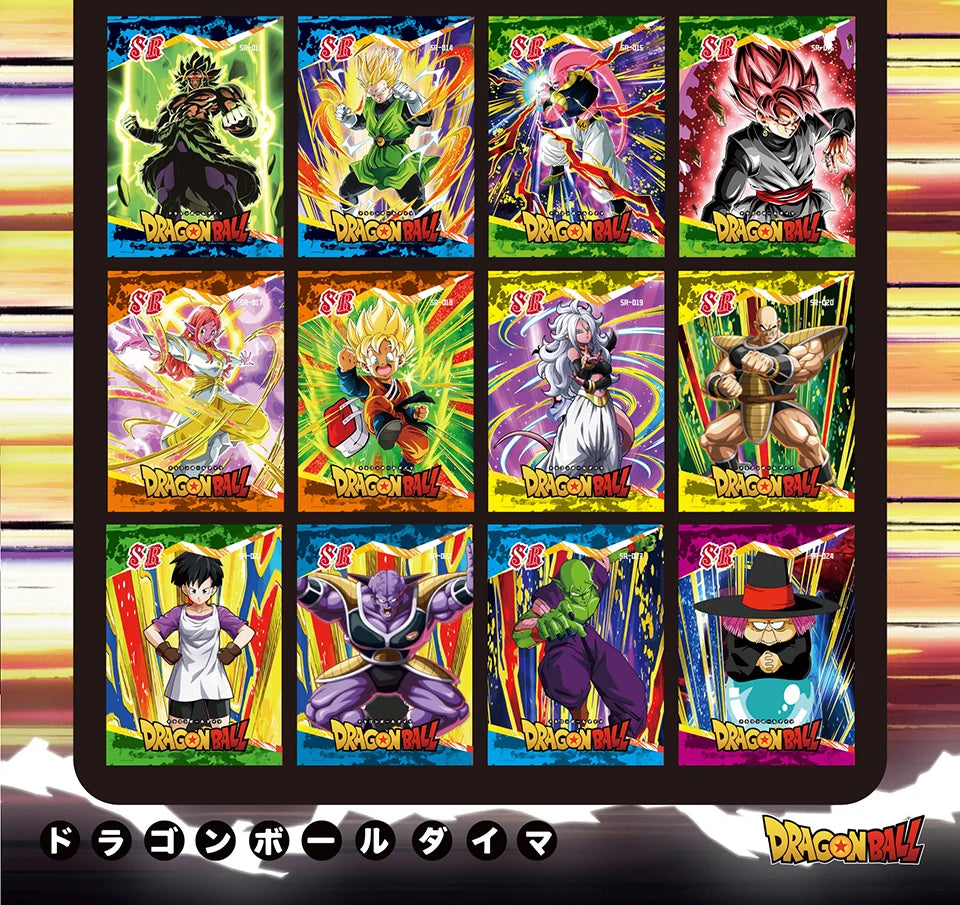 Anime Game Collection Cards For Kids Japanese Classic Popular Comic Works Highly Beloved Roles Hot Blooded Battle Cards Gifts
