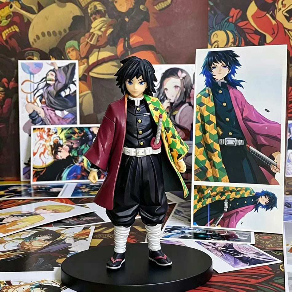 Demon Slayer Anime Character Figurine Model, Desktop Display Ornament, Premium Collectible Gift for Anime Enthusiasts
